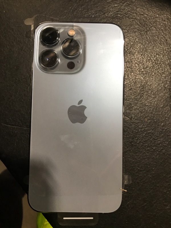 Photo 1 of Apple iPhone 13 Pro, 128GB, Sierra Blue - Unlocked (Renewed)