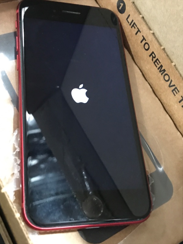 Photo 1 of Apple iPhone SE 3rd Gen, 64GB, RED - Unlocked (Renewed)