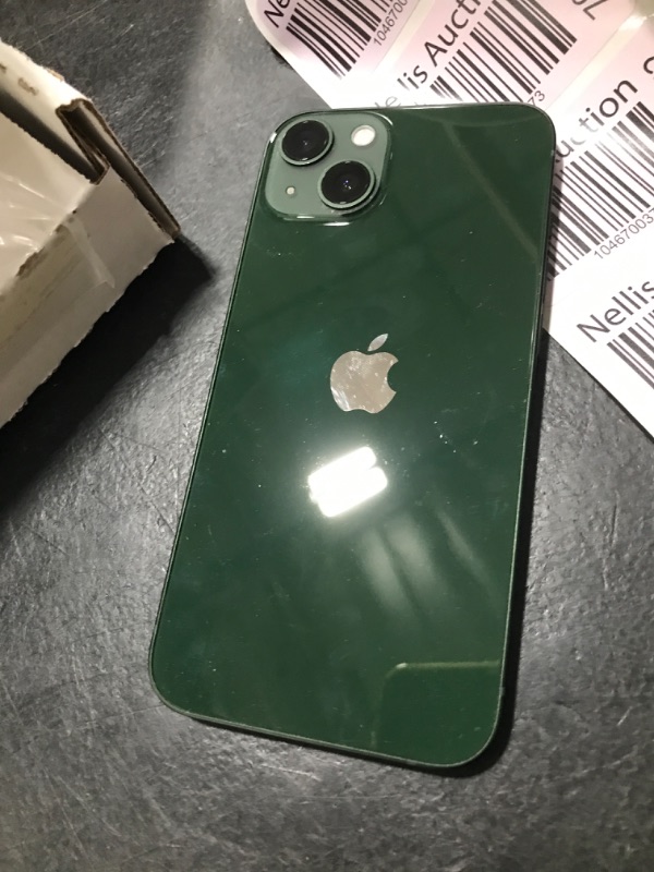 Photo 1 of Apple iPhone 13, 128GB, Green - Unlocked (Renewed)