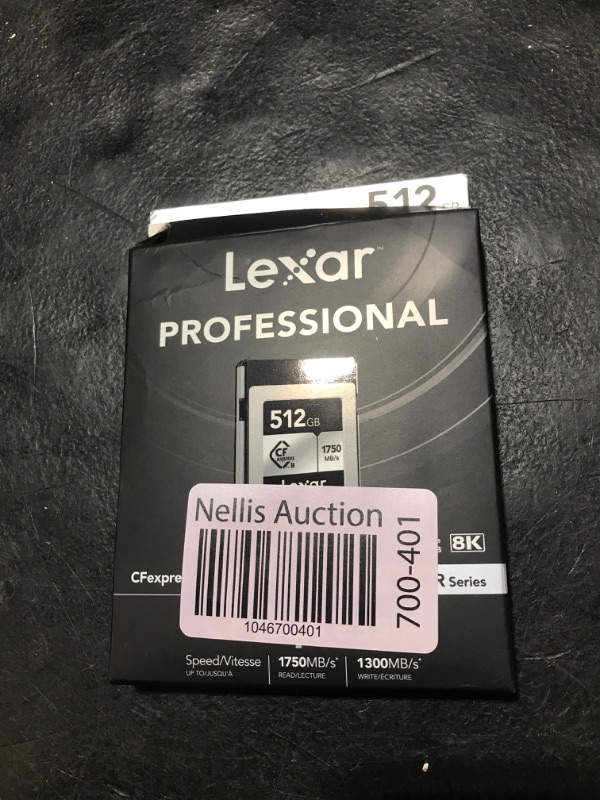 Photo 1 of Lexar 512GB Professional SILVER PRO SD Card, UHS-II, C10, U3, V60, Full HD, 4K, Up To 280MB/s Read SDXC Memory Card, for Professional Photographer, Videographer, Enthusiast (LSDSIPR512G-BNNNU)

