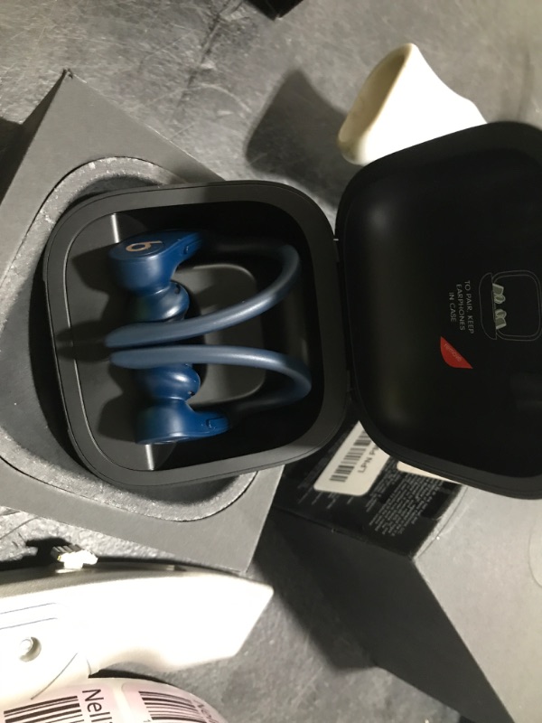 Photo 1 of Beats Powerbeats Pro Wireless Earbuds - Apple H1 Headphone Chip, Class 1 Bluetooth Headphones, 9 Hours of Listening Time, Sweat Resistant, Built-in Microphone - Navy