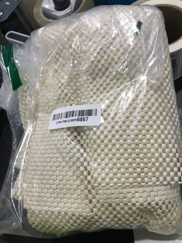 Photo 1 of BALEINE Non Slip Rug Pad Rug Gripper for Hardwood Floors, Extra Thick Non Slip Mat Under Carpet (3'x5')