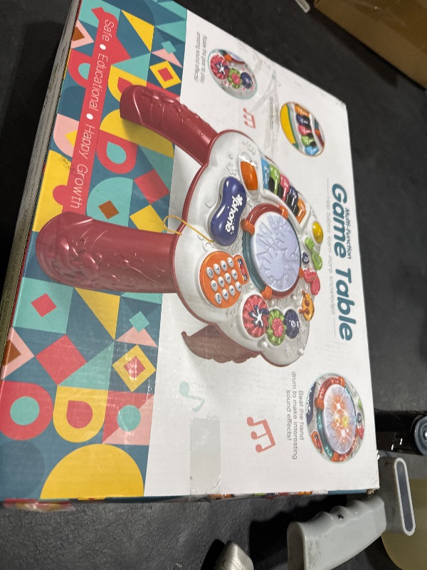 Photo 1 of BACCOW Baby & Toddler Toys, Baby Activity Center 6 to 12-18 Month Old, Learning Musical Table Toys for 1 2 3 Year Old Boys Girls Gifts