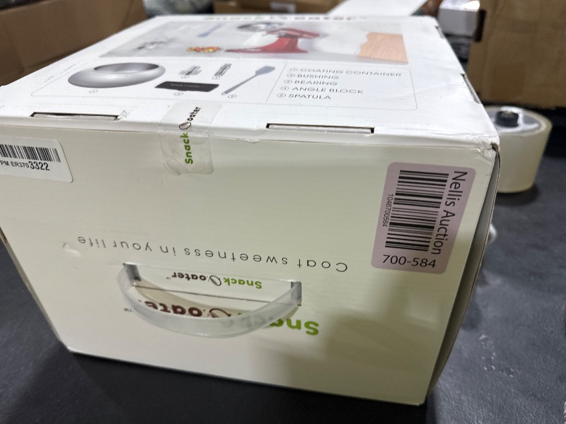 Photo 1 of Aieve Snack Coater Compatible with KitchenAid Tilt-Head Stand Mixer for Making Chocolate Covered Almonds, Pistachio, Peanut, Freeze Dried Strawberry, Raisin, Macadamia Nuts and Blueberry
