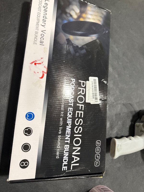 Photo 1 of Podcast Equipment Bundle, BM-800 Recording Studio Package with Voice Changer, Live Sound Card - Audio Interface for Laptop Computer Vlog Living Broadcast Live Streaming YouTube TikTok (AM100-V8)