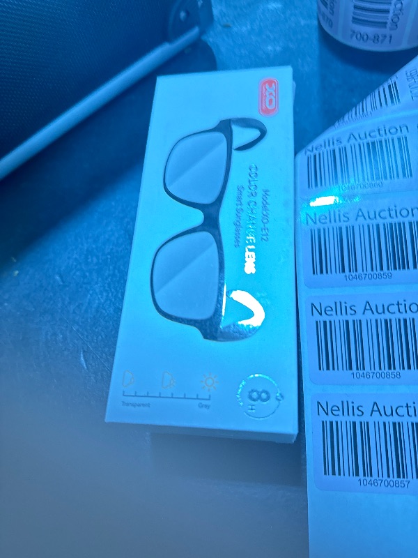 Photo 1 of Smart Glasses for Women Men,Bluetooth Glasses with Photochromic Lenses,Built-in Mic & Speakers,Anti-Blue Light Lens with Hands-Free Listening Voice Control,Perfect for Indoor Outdoor