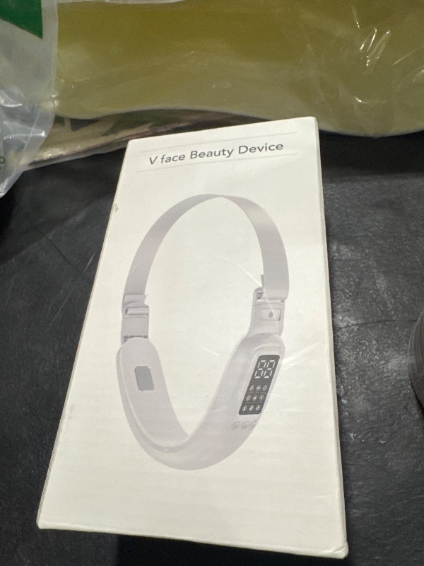 Photo 1 of Cteart V-Face Electric Double Chin Device with 8 Modes & 15 Gear Adjustable Intensities - Intelligent V-Face Machine for Contouring Double Chin - H092