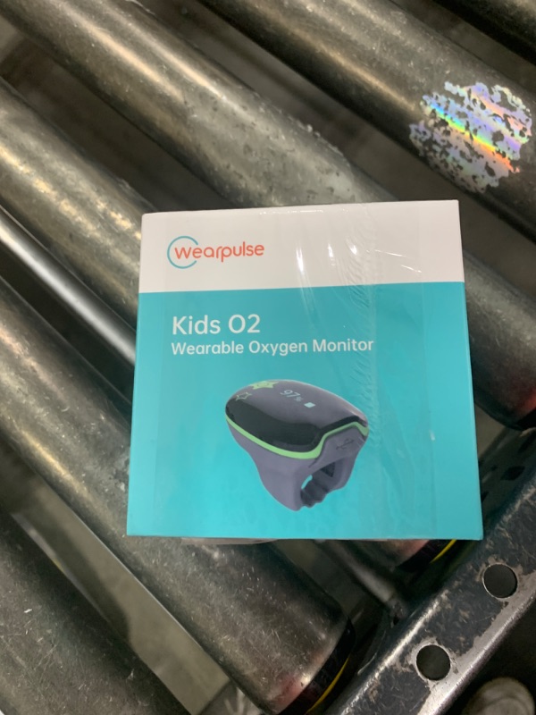 Photo 1 of Wearpulse Children Pulse Oximeter KidsO2 Ring, Continuous Kids O2 Sat Monitor Finger for Oxygen with Audible Reminder, Rechargeable Pulse Ox Tracking Child's Blood Oxygen Saturation & Pulse Rate for 3~10 Years Old Kids, with App & PC Chart Report