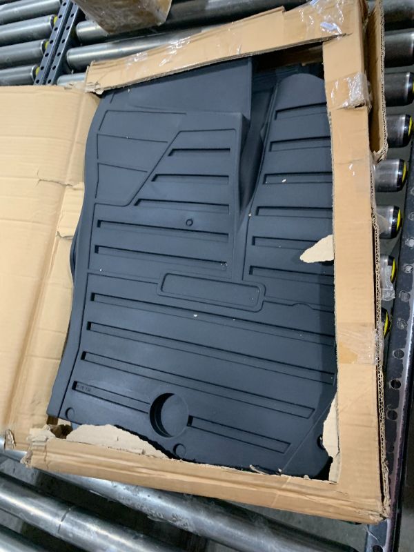 Photo 1 of HAKA TOUGH TPE Front Floor Mats for CFMOTO ZFORCE 950 Accessories 2020-2024, Front Row All-Weather Protection Slush Mats Rubber Floor Liners for CFMOTO ZForce 950 H.O. EX Sport 20-24, 2PCS