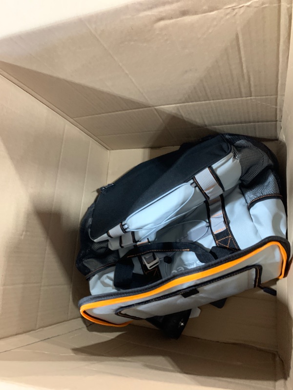 Photo 1 of INSMEER Collapsible Rolling Cooler - 45 Cans/30L,Insulated Cooler Bag with Wheels/Shoulder Strap,Wheeled & 3 Carry Way Cooler Options Available,Large Travel Cooler for Grocery Shopping