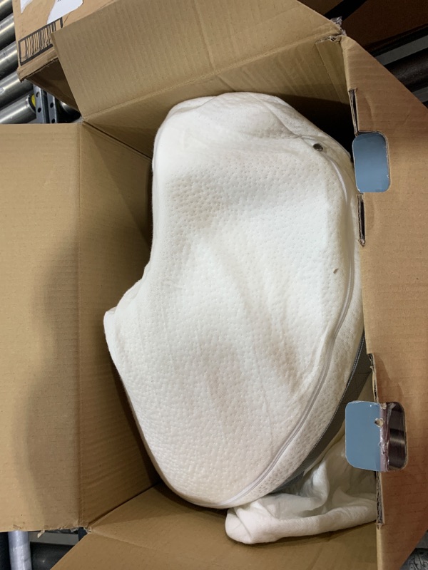 Photo 1 of Momcozy CozyPro Nursing Pillow for Breastfeeding - All Around Ergonomic Comfort & Support - Pioneering Safety Fence - Plus Size Wider Feeding Pillow with Lumar Support for Easier and Healthier Nursing