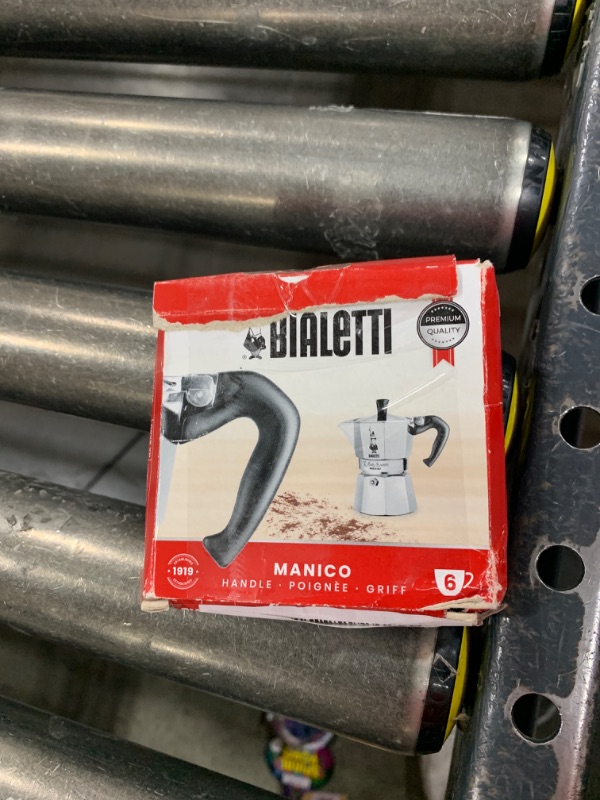 Photo 1 of Bialetti 0800203 Moka Express Handle (6 Cup) -Black, 12x2x19 cm