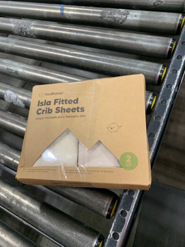 Photo 1 of 2-Pack Crib Sheets for Boys, Girls - Viscose Derived from Bamboo Fitted Crib Sheet, Baby Crib Sheets Neutral, Crib Mattress Sheet, Toddler Bed Sheets, Baby Sheets for Crib Fitted Sheets (Cameo)