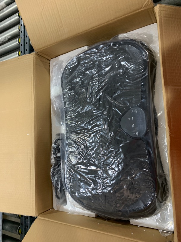 Photo 1 of PUREROYI Vibration Plate Exercise Machine Weight Loss, Full Body Vibration Plate for Lymphatic Drainage, 180 Adjustable Speeds Vibrating Plate 400 Lbs Capacity Fitness Platform for Women Men