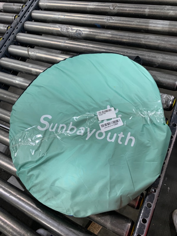 Photo 1 of Sunba Youth Baby Beach Tent, Baby Pool Tent, UV Protection Infant Sun Shelters Beach Shade Tent, Pop Up Baby Tent for Beach