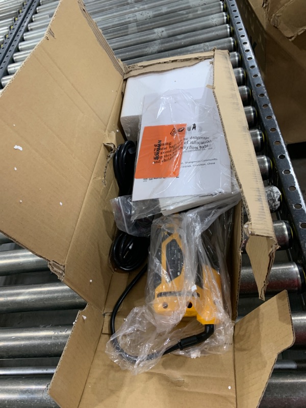 Photo 1 of DOVAMAN Circular Saw, 5.8A 4-1/2" Circular Saw w/Laser, Metal Auxiliary Handle, 6 Blades (4½", 4¾"), Cutting Depth 1-11/16" (90°), 1-3/8" (45°), Ideal for Wood, Soft Metal, Plastic, Tile - MCS01A