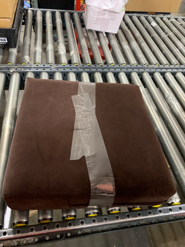 Photo 1 of Tromlycs Chair Seat Cushions for Recliners Gel Memory Foam Extra Large Chair Cushions for Seniors 20 x 20 x 5 Inch Brown