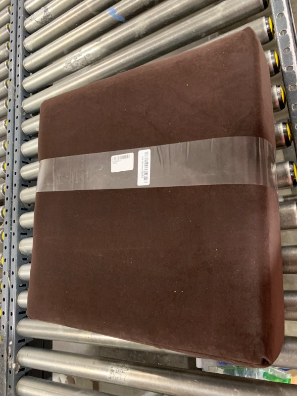 Photo 1 of Tromlycs Chair Seat Cushions for Recliners Gel Memory Foam Extra Large Chair Cushions for Seniors 20 x 20 x 5 Inch Brown