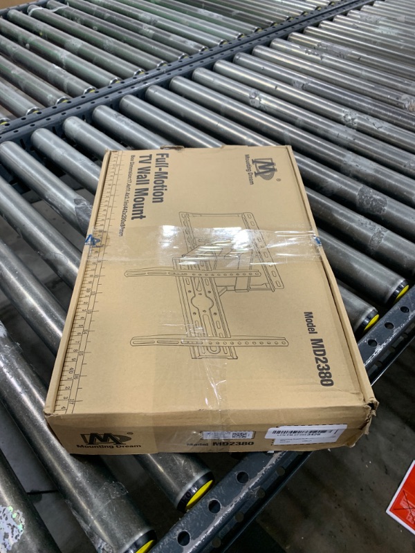 Photo 1 of Mounting Dream TV Wall Mount for 32-65 Inch Television,Mount with Swivel and Tilt, Full Motion Bracket with Articulating Dual Arms, Fits 16inch Studs, Max VESA 400X400 mm, 99lbs, MD2380