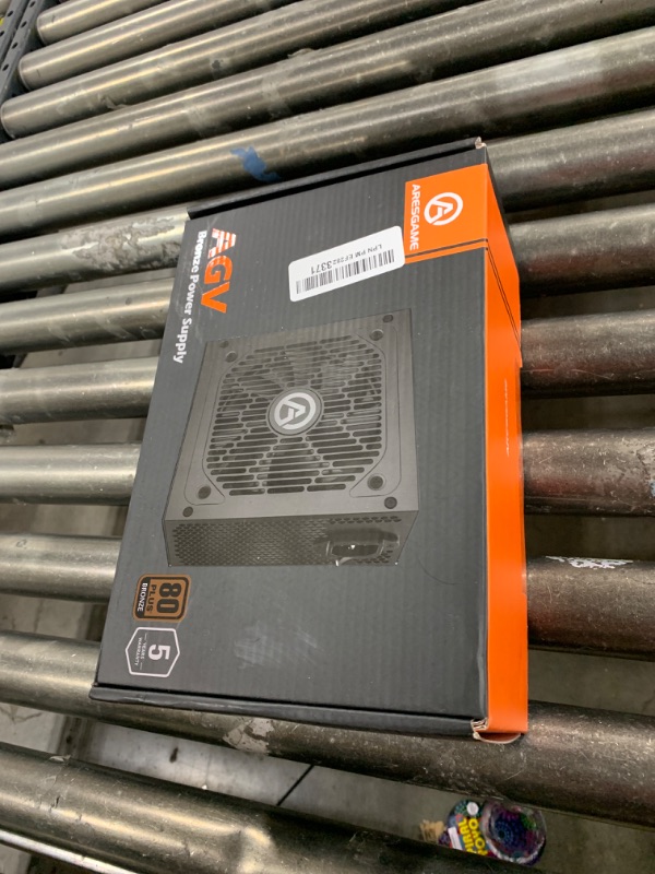Photo 1 of ARESGAME AGV Series 500W Power Supply, 80 Plus Bronze Certified, Non Modular Power Supply, 5 Year Warranty