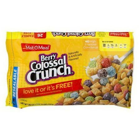 Photo 1 of (Price/Case)Malt O Meal 18897 Berry Colossal Crunch exp aug 2025
