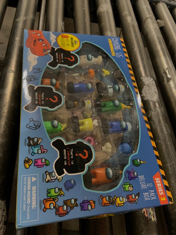 Photo 1 of Among Us Stamps for Kids | 12 Among Us Toys Out of 16 Collectibles in 1 Box | Among Us Merch Incl. Mini Toys Like The Peeled, The Unbearable, The Dead Body, and The Ghost