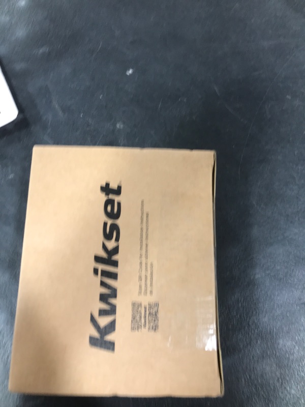 Photo 1 of Kwikset Halifax Interior Passage Door Handle, Lever For Closet and Hallway Doors, Reversible Non-Locking Handle Lever, Matte Black, with Microban Protection, Square Rose