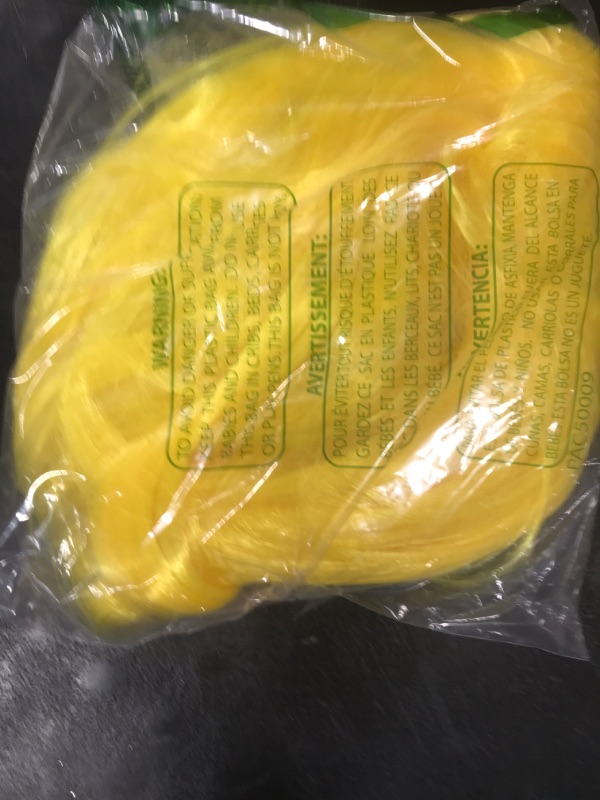Photo 1 of BERON Yellow Long Wig for Women Straight Charming Girls Silky Costume Hair Wigs Heat Resistant Synthetic for Cosplay Party or Daily Use Wig