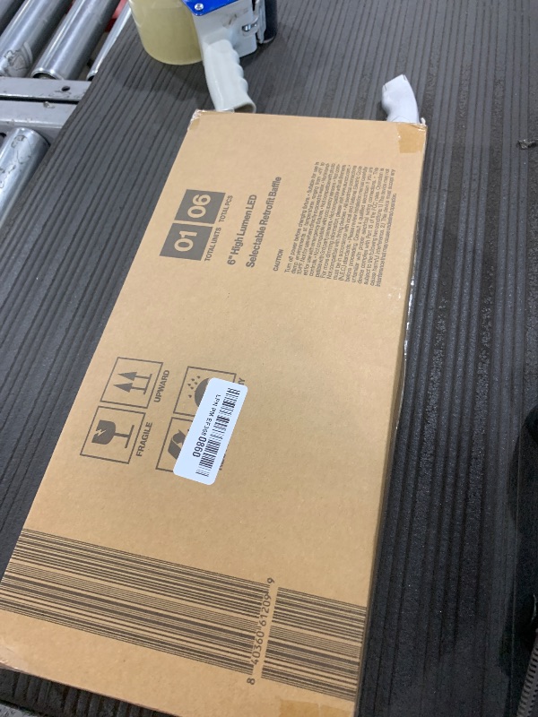 Photo 1 of Sunco 6 Pack 6 Inch LED Recessed Light Retrofit, Can Lights for Ceiling, 1700 LM High Brightness, Selectable CCT 2700K/3000K/4000K/5000K/6000K, 17W=120W, Dimmable, Baffle Trim, Damp Rated UL