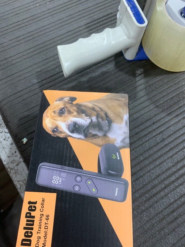 Photo 1 of Dog Shock Collar - Electric Dog Training Collar with Remote 1600FT, Rechargeable E-Collar Waterproof Collars with 3 Training Modes, Security Lock for All Breeds, Sizes