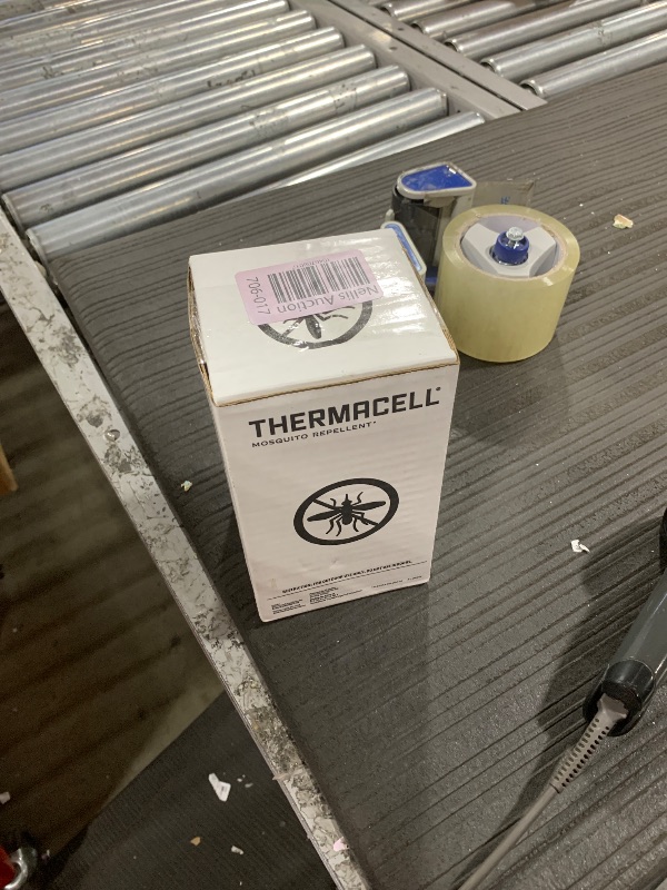 Photo 1 of Thermacell Mosquito Repellent E-Series Rechargeable Repeller; Patio Shield 20’ Mosquito Protection Zone; Includes 36-Hr Repellent Refill; No Flame or Scent; Bug Spray and Bug Zapper Alternative