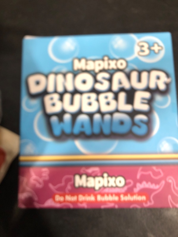 Photo 1 of 32 Pack Bubble for Kids Party Favors, 8 Style Mini Bubble Wands with Gift Box, Dinosaur Toys Bulk for Carnival Prizes Goodie Bag Stuffers Supplies, Birthday Bath Time Bubbles Blower Toy for Girl Boy
