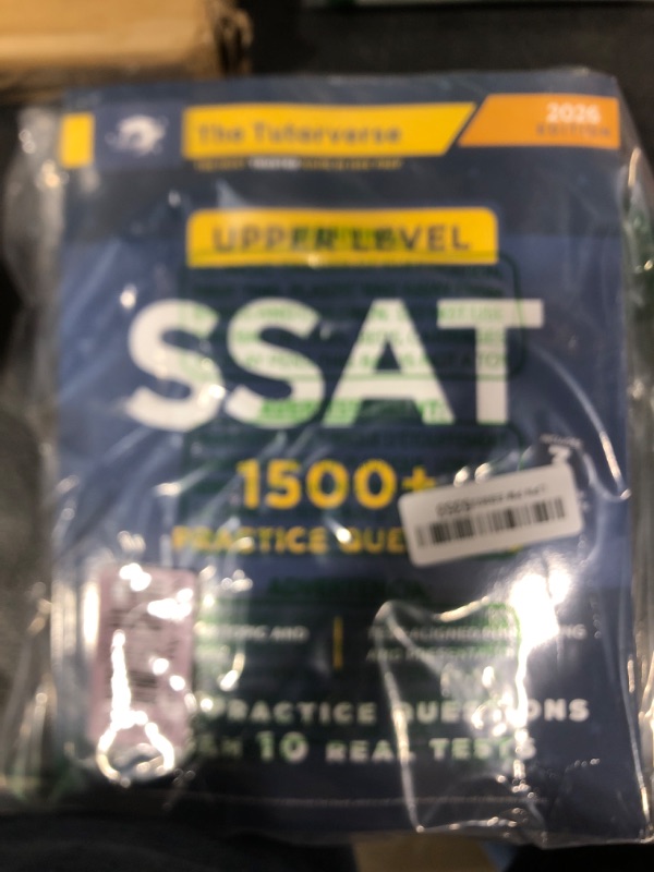Photo 1 of ssat uper level 2026 edition book 