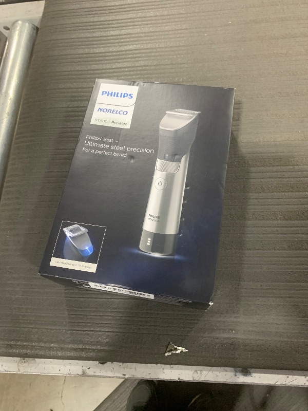 Photo 1 of Philips Norelco Series 9000, Ultimate Precision Beard and Hair Trimmer with Beard Sense Technology for an Even Trim, BT9810/40