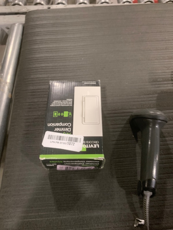 Photo 1 of Leviton Decora Smart Dimmer Anywhere Companion, Add Wire-Free 3-Way/4-Way/5-Way On/Off/Dim/Bright Control to Decora Smart Wi-Fi 2nd Gen Dimmers, DAWDC-1RW, White