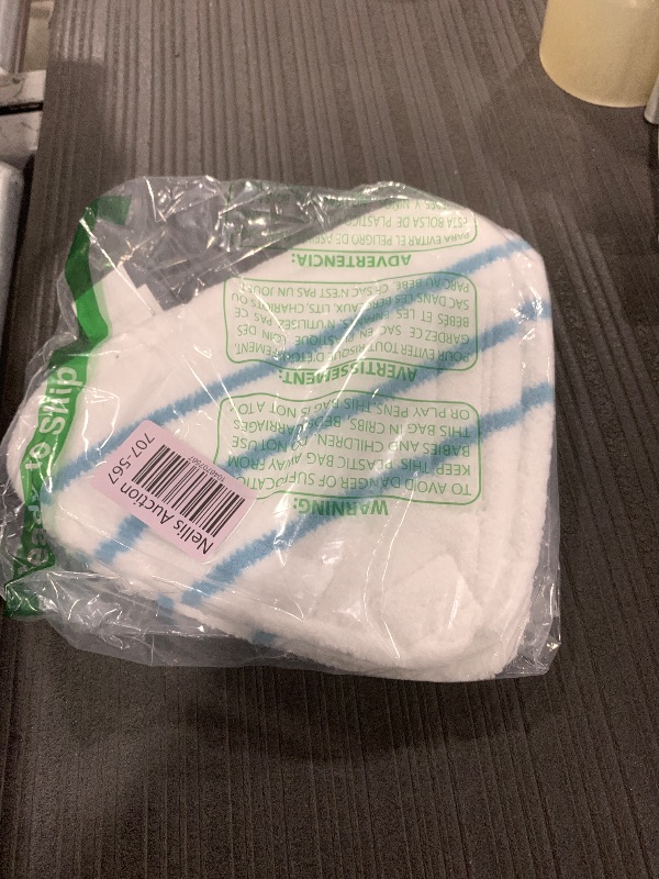 Photo 1 of 4 Pack Reusable Mop Pads Compatible with True & Tidy STM-500, STM-700 Steam Mops, Refills for Turonic ST3 Steam Mop Microfiber Washable Pads, Cloths for Floor Cleaning, Scrubbing and Floor Caring