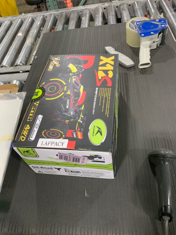 Photo 1 of LAFPACY RLAARLO 1/12 Brushless RC Cars for Adults, Max 50 MPH Fast RC Buggy, All Terrain High Speed Remote Control Car Hobby Off-Road RC Truck 4x4 Monster Trucks with 3S Battery