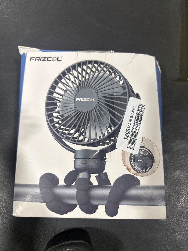 Photo 1 of FRIZCOL 12000mAh Portable Stroller Fan, Use As Power Bank, 65H Battery Operated Fan Flexible Tripod Clip On Fans, Detachable Personal Handheld Baby Fans for Stroller, Car seat, Desk, Treadmill?Pink?
