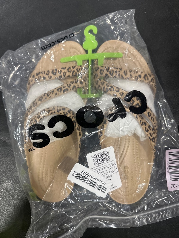 Photo 1 of Crocs Women's Kadee II Sandals, Leopard, 8