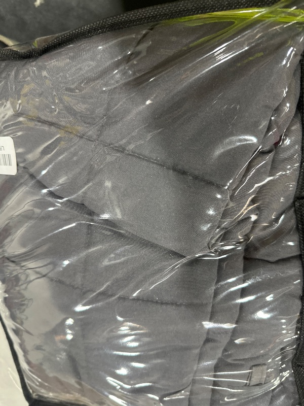 Photo 1 of Weighted Blanket for Adults (12lbs, 60"x80" Queen Size) - Cooling Heavy Blanket for 110-130lbs with Premium Glass Beads - Soft Thick Big Blankets for All-Season Sleeping Comfort Breathable- Grey