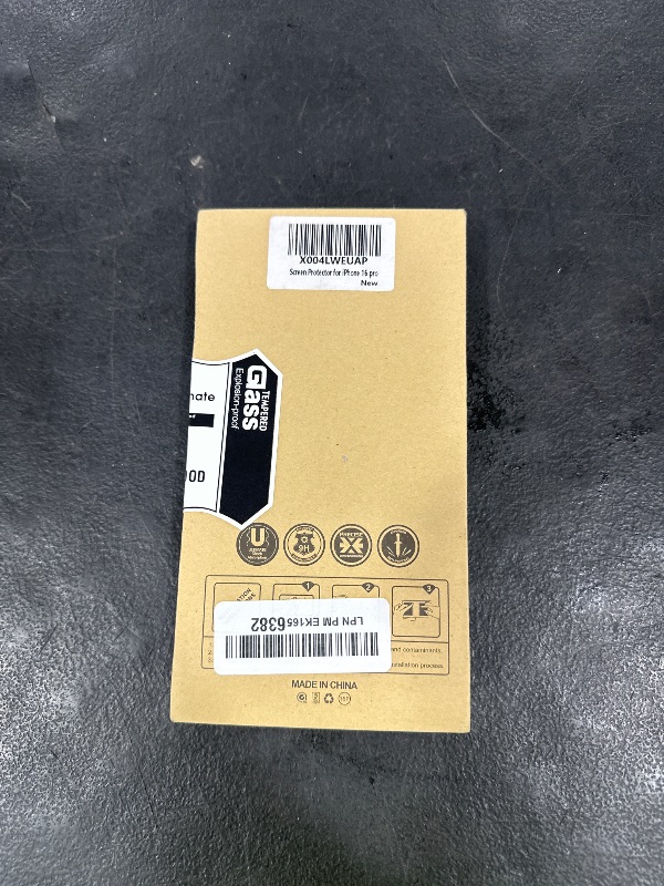 Photo 1 of Focuses 4 Pack Anti Blue Light Screen Protector for iPhone 16 Pro [6.3 inch] with Installation Frame,9H+ Anti Blue Light Tempered Glass, Anti-Scratch, Case Friendly