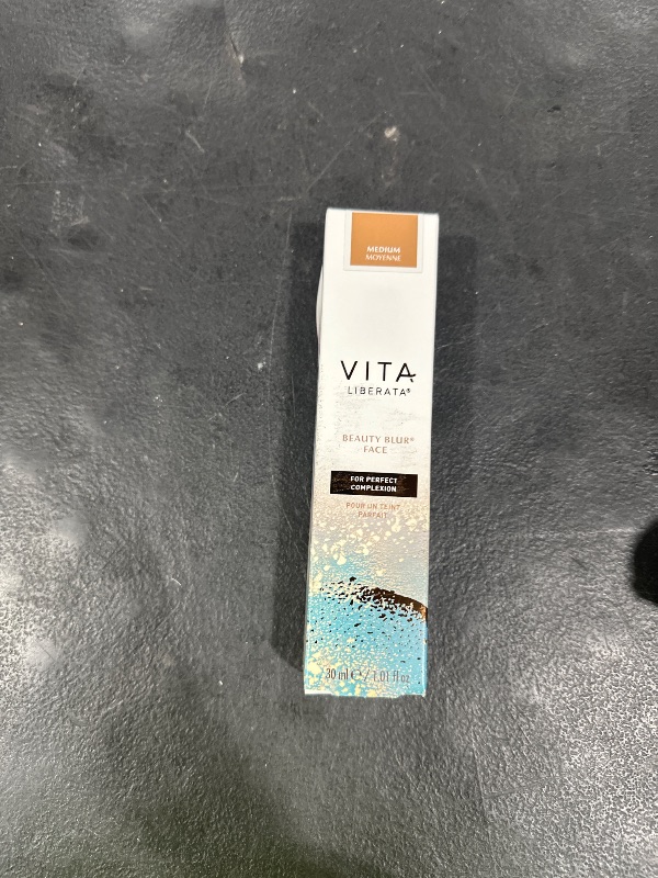 Photo 1 of Vita Liberata Beauty Blur Face - Medium, BB Cream, Hydrating Skin Finish, Radiant Glow & Flawless Complexion, 1.01 fl oz