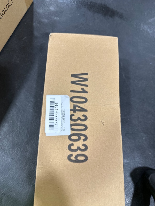 Photo 1 of AMI PARTS WPW10430639 W10324876 Freezer Door Shelf Bin compatible with Whirlpool Kenmore Refrigerator Door Shelves-Fit for Freezer Side Door (transparent)-Send Scouring Pad