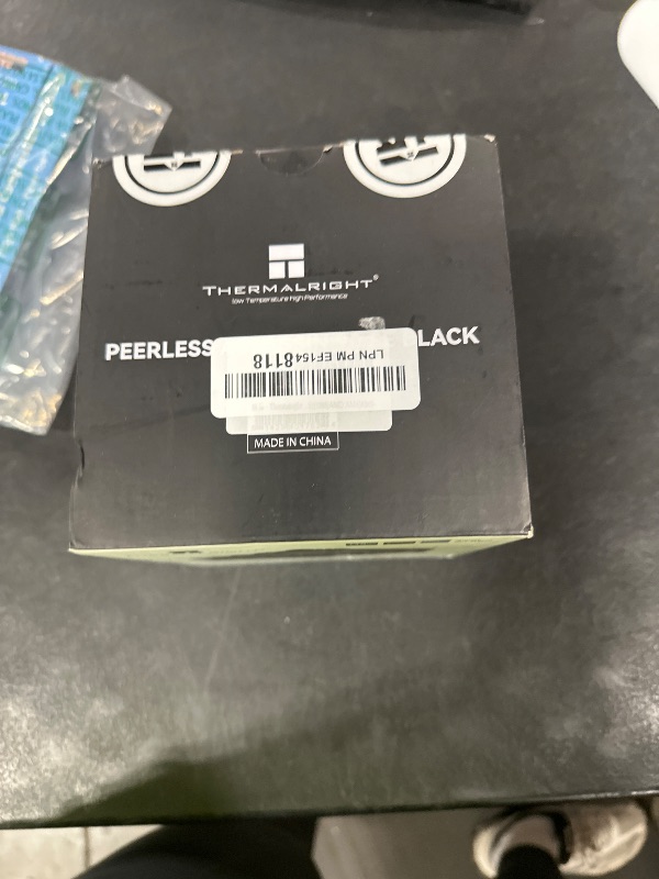 Photo 1 of Thermalright Peerless Assassin 90 SE Black CPU Cooler, 4 Heat Pipes CPU Air Cooler, Dual Towers and PWM Fan, with 2200RPM Speed CPU Cooling,for Intel LGA 1700|1851|1150|1151|1200;AMD:AM4|AM5