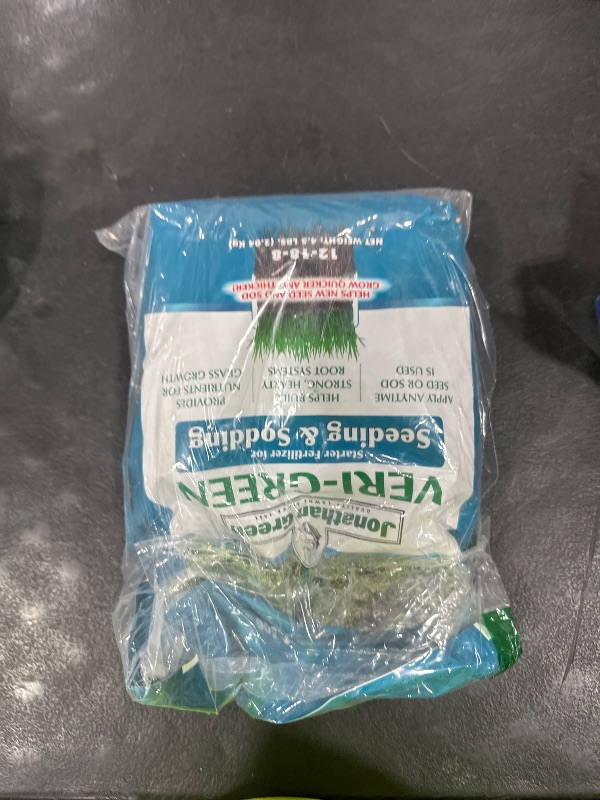 Photo 1 of Jonathan Green (16006) Veri-Green Starter Fertilizer for Seeding & Sodding - 12-18-8 Starter Lawn Fertilizer (1,500 Sq. Ft.)
