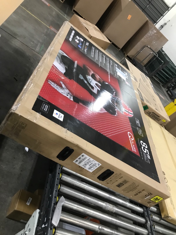 Photo 1 of TCL - 85" Class Q6-Series 4K UHD HDR QLED Smart Google TV (2024)
