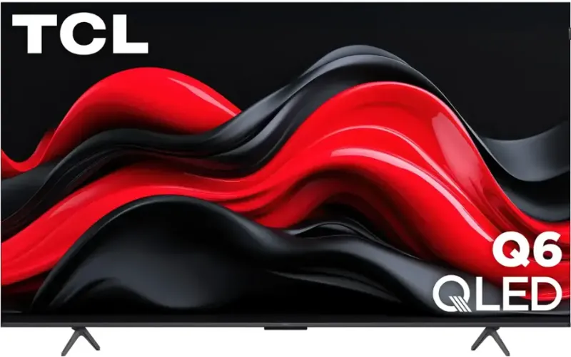 Photo 1 of TCL - 85" Class Q6-Series 4K UHD HDR QLED Smart Google TV (2024)
