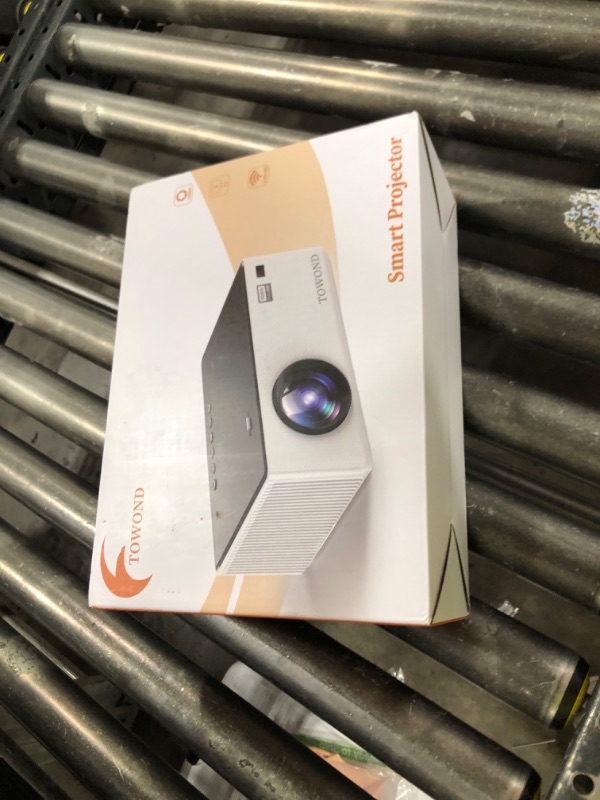 Photo 1 of Mini Projector with Android TV 11.0, Towond Smart Projector with Wifi and Bluetooth, Portable Native 1080p Projector Built-in Netflix, Movie Projector for Outdoor/Indoor Home Cinema with 8,000+ Apps