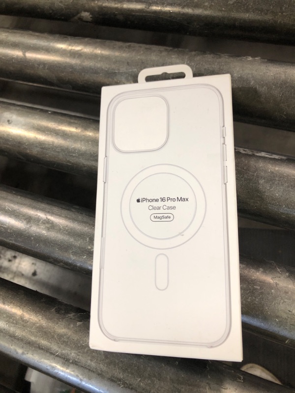 Photo 1 of Apple iPhone 16 Pro Max Clear Case with MagSafe and Camera Control: Lightweight Phone Case, Wireless Charging Compatible, Smooth Glossy Finish