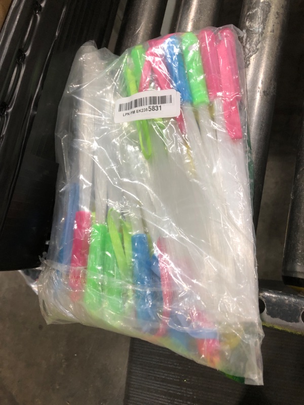 Photo 1 of SHQDD 28 PCS Glow Fiber Wands Sticks, 4th of July Glow Sticks, LED Light Wands, Glow in The Dark Party Supplies, Fiber Optic Wands, LED Flashing Sticks, Fiber Optic Light Wand Stick for Party